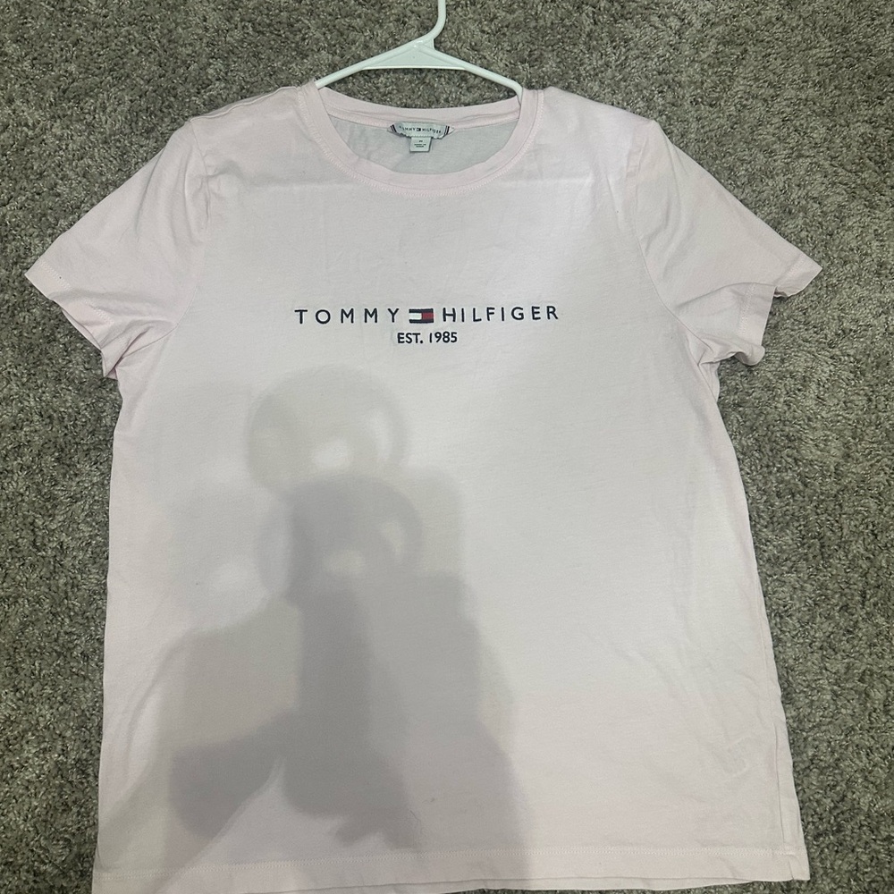 Tommy Hilfiger Light Pink Crew Neck Tee